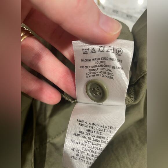 Anthropologie HD in Paris Olive Green Sleeveless Balloon Leg Jumpsuit- Size‎ 6 - Picture 8 of 9